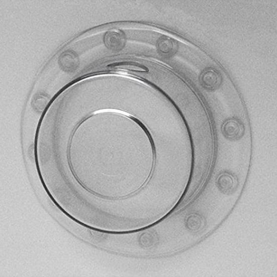 Bottomless Bath Overflow Drain Cover Strong Grip Leak-Free Better Bathing Experience Bathtub Seal Suction Cup