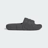 ADILETTE 22 SLIDES Gray Five Sandals Slide Unisex ORIGINALS HP6522 Gray Five/Gray Five/Core Black