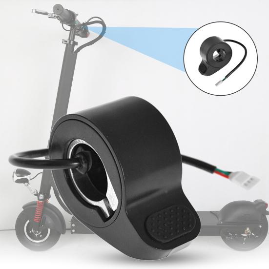 Ebike Thumb Throttle Electric Scooter Finger Thumb Speed Throttle Replacement Accessories for Gotrax GXL V2 And for M365