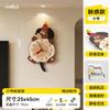 Creative Design Wall Clocks Wooden Interior Cute Modern Wall Clocks Cartoon Living Room Orologio Da Parete Ornaments Home Decor