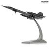 NUOTIE Blackbird 17972 Metal Diecast Aircraft Model with Stand US Air Force Cold War Fighter Alloy Model 1/200 SR-71A (64-17972)
