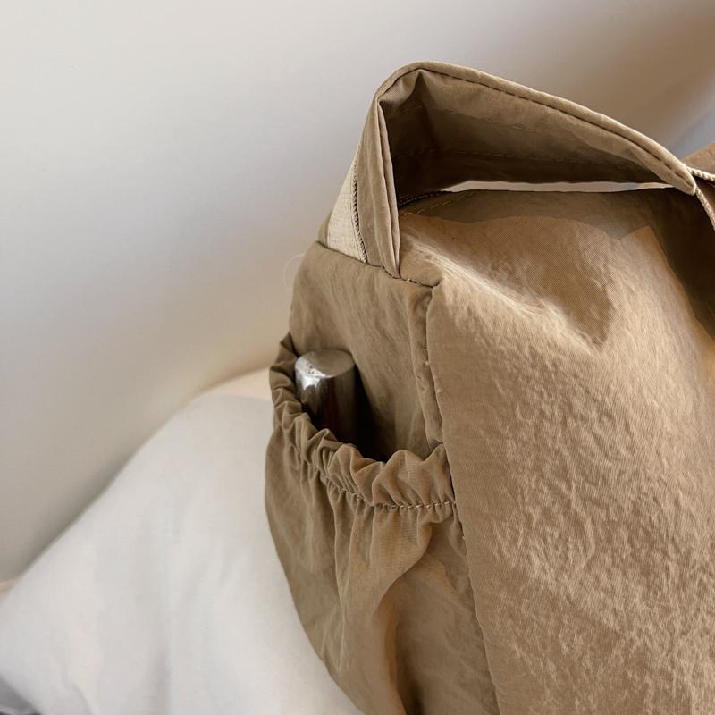 Нейлоновая спортивная сумка кроссбоди мужская и женская большой вместимости сумка-тоут сумка через плечо для通勤