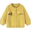 minibala Girls' Sweet Lantern Sleeve Winter Sweater Cardigan