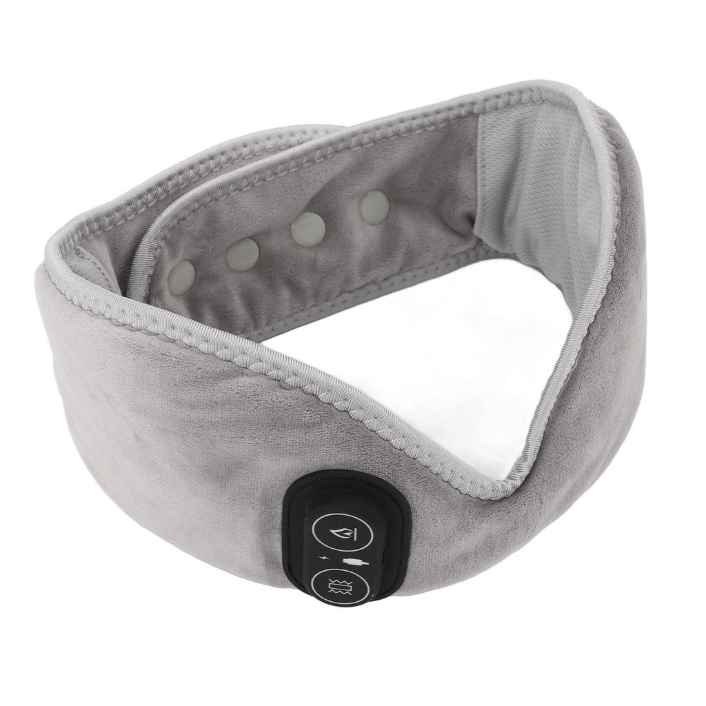 USB Electric Face Heating Pad 3 Heat Settings 3 Vibration Modes TMJ Relief Jaw Heating Pad for Chin Wisdom Teeth