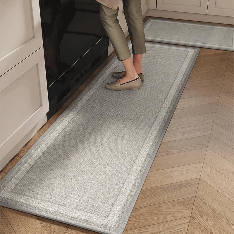 Ковер для кухни напольный коврик впитывающий нескользящий ковер минималистичный однотонный дизайн украшение для дома коврик alfombra de cocina