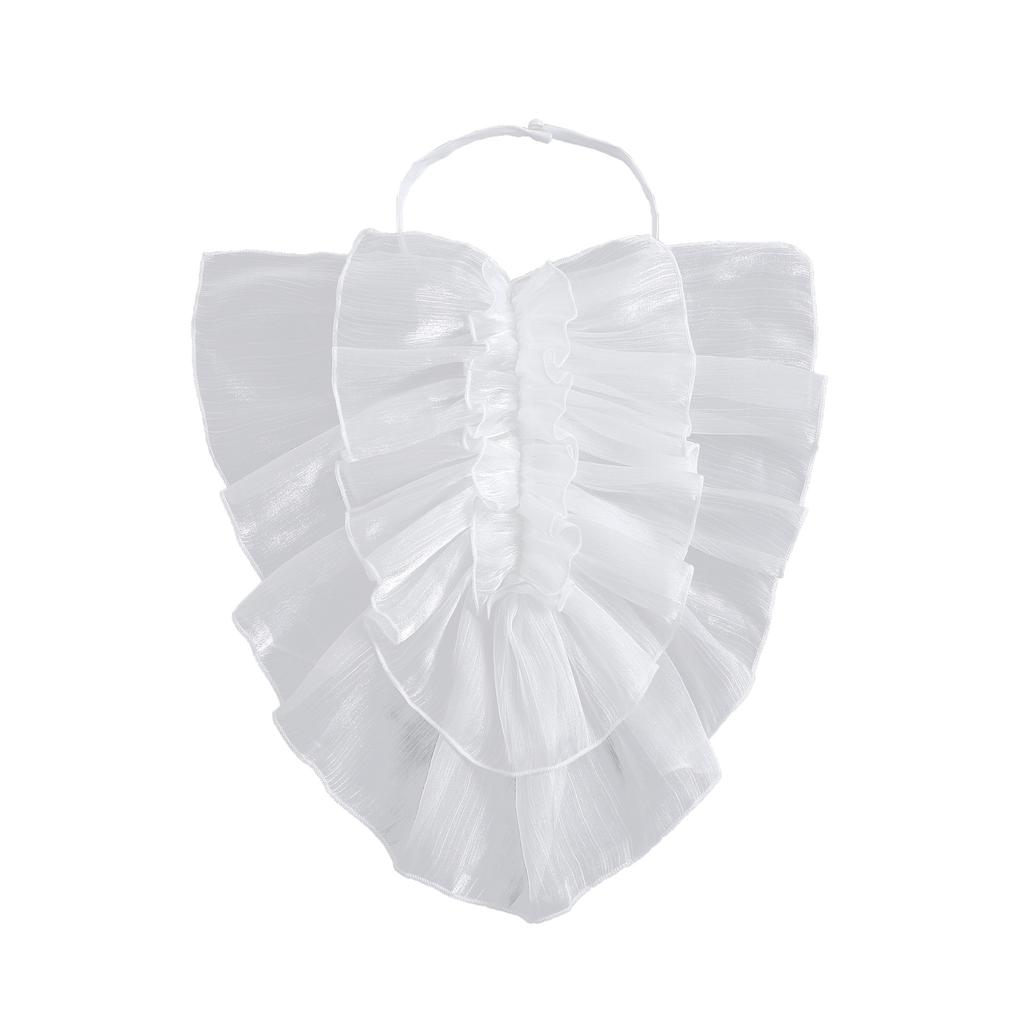 Fashion Fake Collar Neckties for Womens Removable Wedding Party Shirt False Detachable Collar Neckwear Decorative