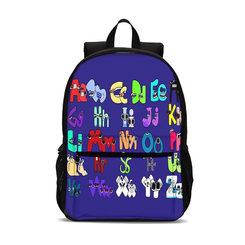 Школьный рюкзак для мальчиков и девочек Лучший подарок Mochila 3D-печать Игровой Алфавитный Лор Школьный рюкзак Сумка Студенческий рюкзак Сумка