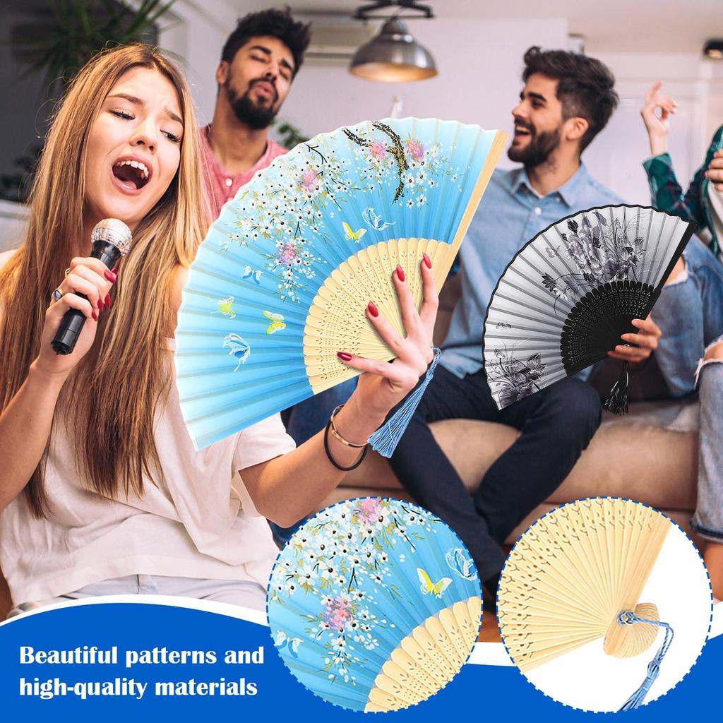 Antique Fan, Chinese Fan, Antique Folding Fan, Dance Fan