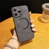 Магнитное притяжение для iPhone15promax, Противоударный Apple 14 Простой деловой ретро чехол для телефона