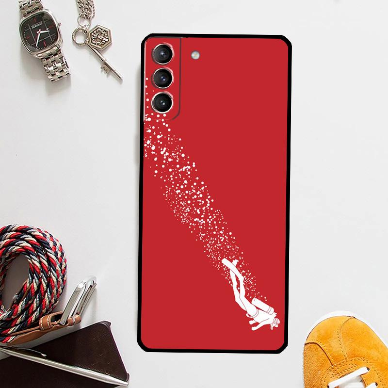 Водонепроницаемый чехол для дайвинга Scuba Diver для Samsung Galaxy S25 Ultra S20 S21 S22 S23 Plus S9 S10 S25 FE S24 Ultra Чехол Coque