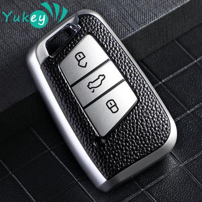 Для VW Volkswagen Golf 7 MK7 Tiguan MK2 для Ateca Leon FR Ibiza Skoda Octavia Kodiaq чехол для автомобильного ключа из ТПУ кожи