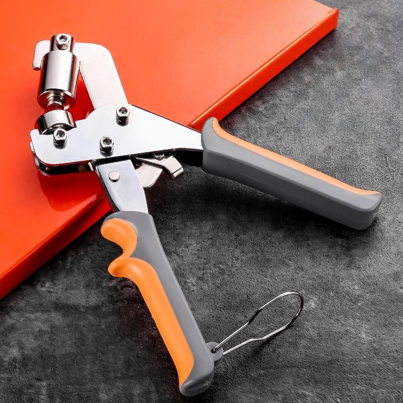 1 Набор Портативный Ручной Металлический Пробойник для Люверсов Зажим для Кожи Холста Одежды DIY Тент Кольцо 10 мм Комплект Инструментов для Зажима Люверсов