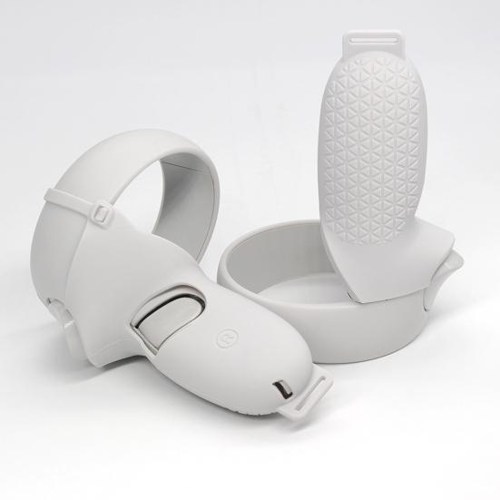 1 Pair Silicone Handle Cover for Sleeve Protective Oculus Quest 2 VR Glasses