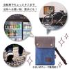 Phoenix Mini Shoulder Bag for and Keys Canvas and Denim Material Unisex Strap Included Pouch Bag Smartphone, Wallet, [6-inch (Navy)] / / <45-Day