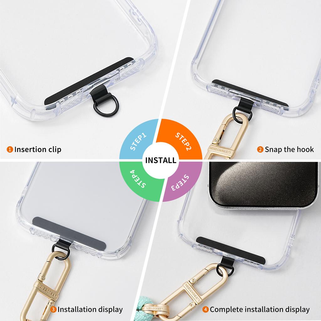 D-образная пряжка, ремешок для телефона, язычок, кроссбоди ремешок для телефона, накладка, металлическая нашивка для ремешка телефона