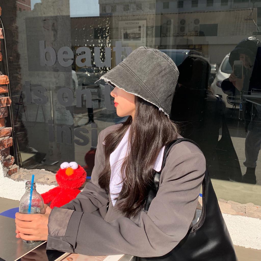 Трендовая джинсовая панама 2021 года для женщин, молодежный стиль, широкие поля, защита от солнца