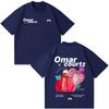 Rapper Omar Courtz Por Si Manana No Estoy Album Print 2026 T Shirt Men Women Hip-hop T-shirt Cotton Aesthetic Trendy T-shirts