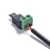 Разъемы для передачи питания 5 В MicroUSB на 2-контактные клеммы Зарядный кабель для мобильных устройств