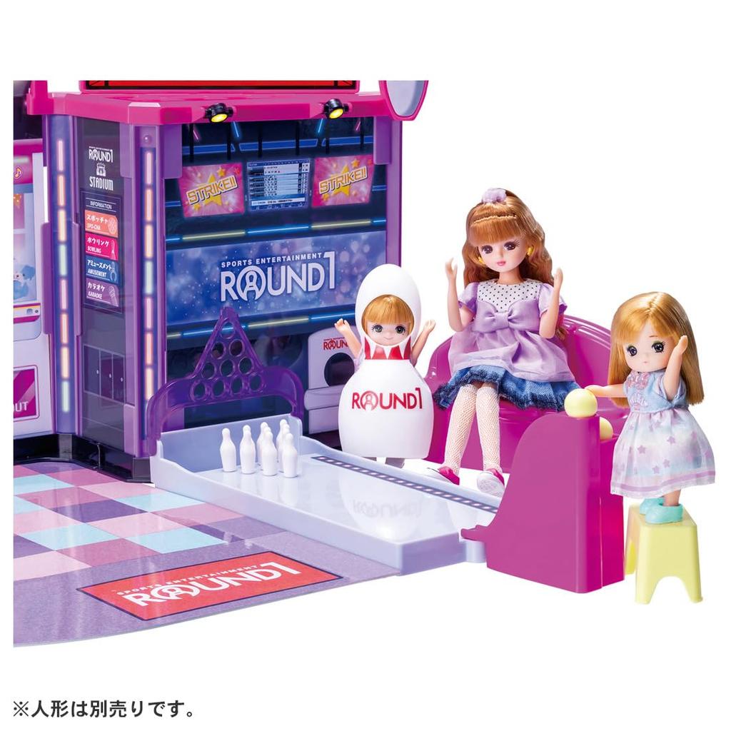 Takara Tomy Живая Светящаяся Кран Иди в Round One Игрушка для Ролевых Игр для Детей от 3 Лет Награды Игрушек 2025 Базовая Категория Превосходство Licca-chan Давай