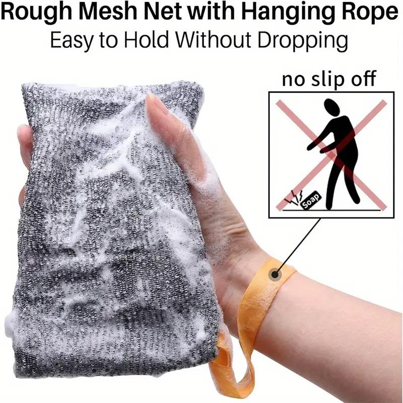 1/3/5 шт. Отшелушивающее мыло Защитный мешочек Вспенивающая сетка Гель для умывания Ручная стирка Мыло для ванны Сетка для пены Мешочек для пены Очищающий мешочек Мешочек для мыла для ванны и стирки