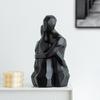 Скандинавская Минималистичная Фигурная Скульптура Керамическая Фигурка Пары Домашний Декор Современная Гостиная Офис Книжная Полка Настольное Украшение