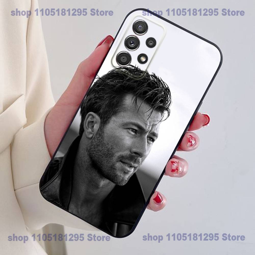 Чехол для телефона G-Glen P-Powell для Samsung S24,21,22,23,30,Ultra,20,Plus,Note,10,9, Черный мягкий силиконовый чехол