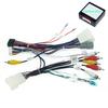 Car 16pin Audio Wiring Harness With Canbus Box For Mitsubishi Pajero Aftermarket Stereo Installation Wire Adapter
