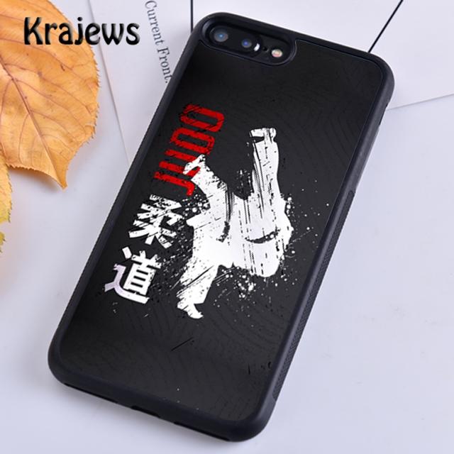 Krajews I LOVE Janpan Judo Original Phone Case Cover For IPhone 18 17 Air 16 15 14 plus 11 12 13 pro max coque Fundas