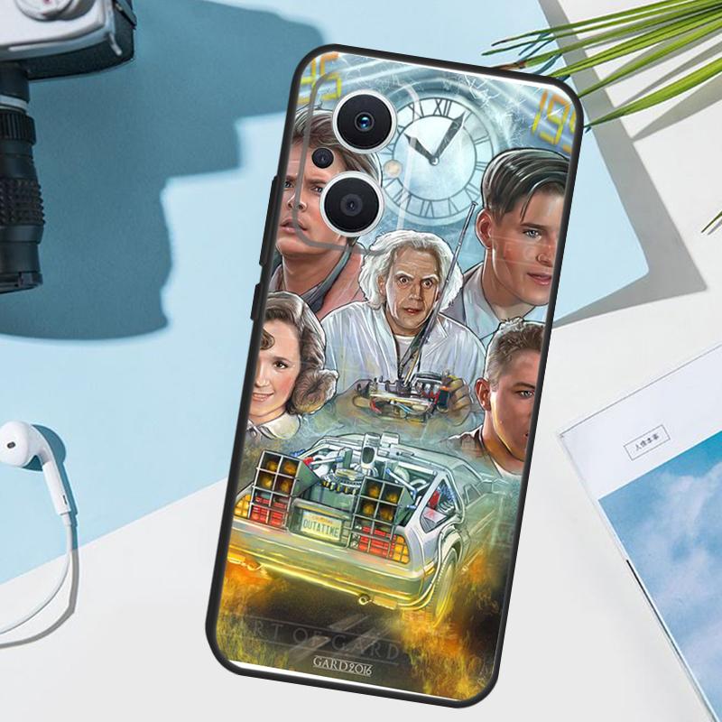 Back to the Future Case For OPPO Reno 11 12 13 13F 12F 11F 8T 7 8 10 Pro OPPO Find X8 Pro X6 X3 X5 Lite Cover