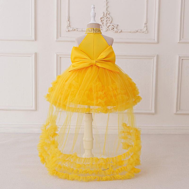 Girls Pageant Dress Toddler Princess Tulle Gown Wedding Party Performance