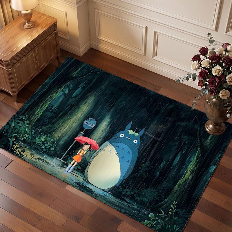 My Neighbor Totoro Rug Soft Thick Non Slip Floor Carpet for Bedroom Living Room Home Decor