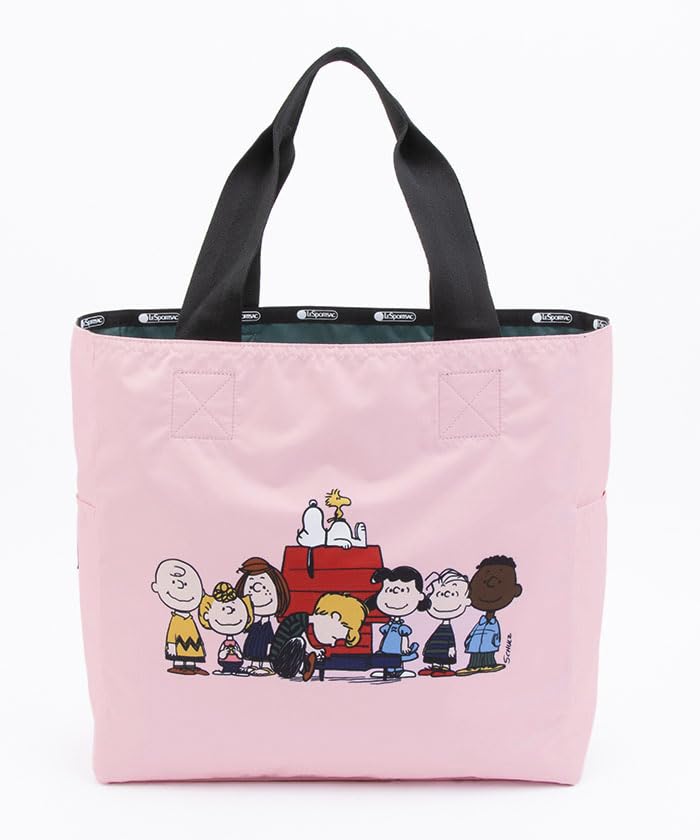 Official Tote Bag LG REVERSIBLE Snoopy and Gang Tote [LeSportsac] TOTE/1254 Women's