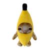Банановый кот, плюшевая игрушка, кукла-кошка, банановая кошка, забавная кукла, банановая кукла, игрушки, новинка, подарок, плюшевая игрушка-животное, подарки