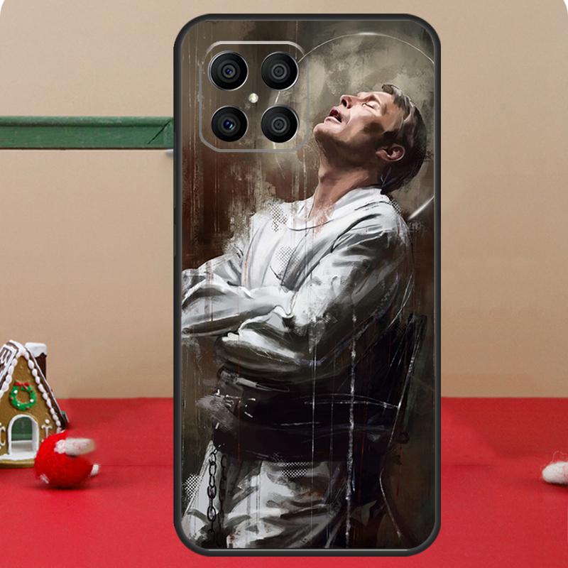 Мадс Миккельсен Для Huawei P20 P30 P40 P50 P60 Pro Nova 9 P Smart Чехол Для Honor Magic5 Lite 70 50 X8 X9a