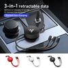 Для Mitsubishi 6A 3 в 1 USB Кабель для передачи данных телефона Type C Супербыстрые зарядные кабели Outlander Lancer Eclipse Mirage Xpander Attrage