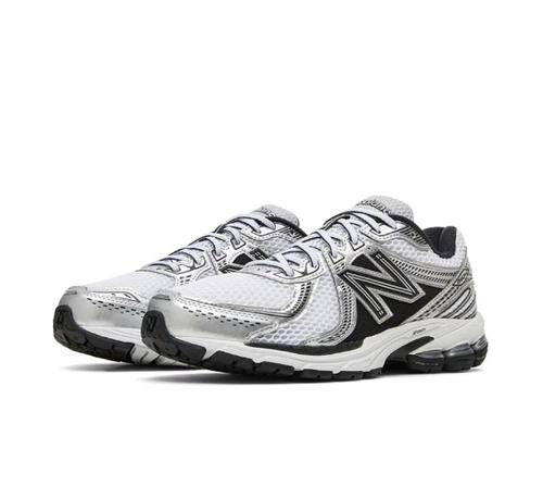 New Balance 860V2 Черный Белый Серебристый ML860XD Унисекс