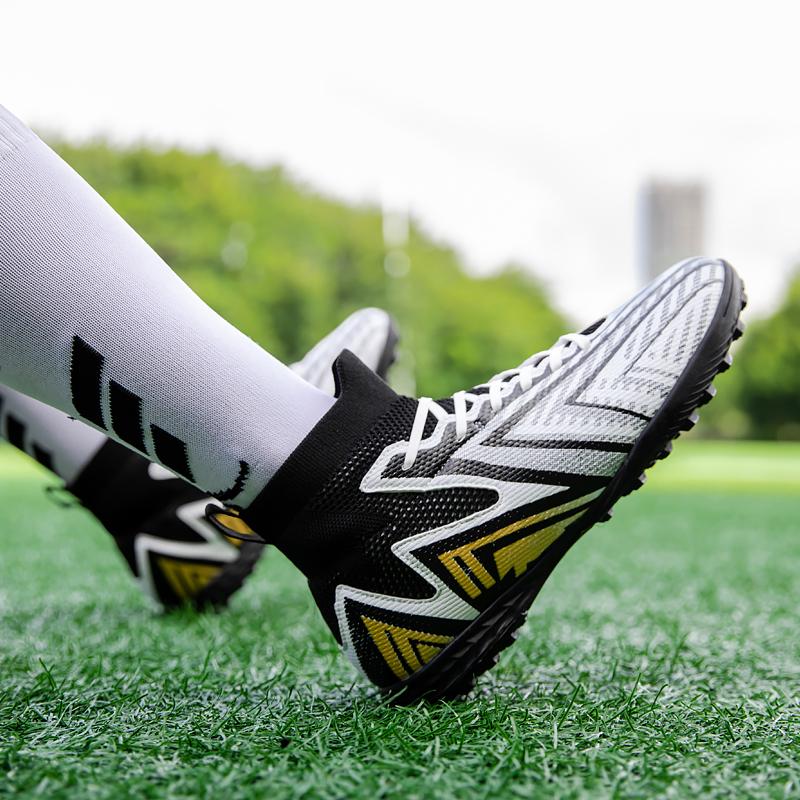 Мужские футбольные бутсы TF/FG Футбольные бутсы Взрослые Профессиональные Высококачественные Футбольные шипы Подростковые Нескользящие Спортивные кроссовки для улицы