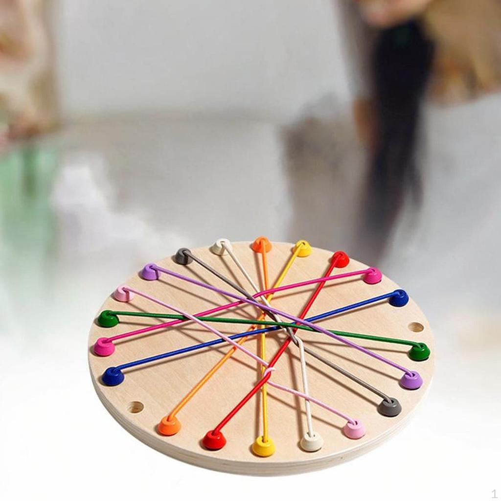 Rope Untangle Toy Board Game Portable Parent Child Interaction Mind Toy,Rope Puzzle Challenge