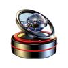 Car Decoration Gift Ideas Solar Fidget Spinner Solar Spin Car Dashboard Nifty Gadget Decorations Automotive Interior Decoration Gifts (Black-Universe)