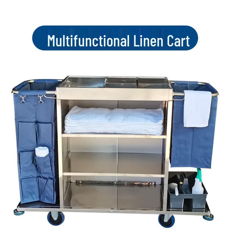 Stainless Steel Hotel Service Cart
