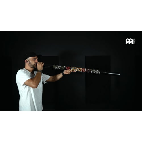MEINL Percussion Didgeridoo 47" Wood Tuning/E Black DDG1-BK