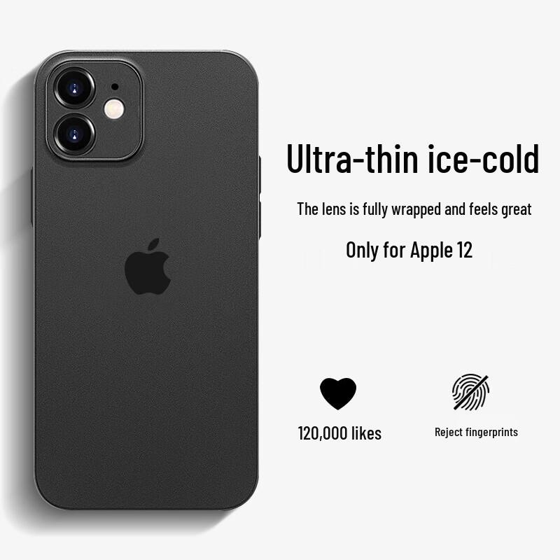 Ультратонкий матовый чехол для iPhone Nai Xiaoya с полной защитой объектива