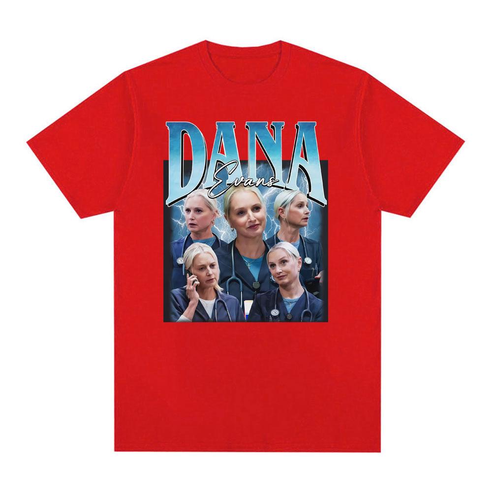 Dana Evans Vintage Retro Nurse Fan Print T Shirt Unisexs Clothing Fashion Vintage Short Sleeve Tshirts Casual Oversized Tee Shirt