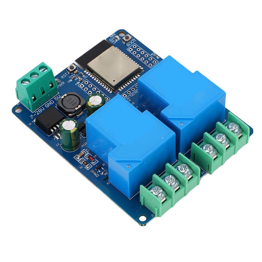DC728 5V 2-канальный модуль реле 30А WIFI BT 4M байта флэш-памяти для платы разработки ESP32