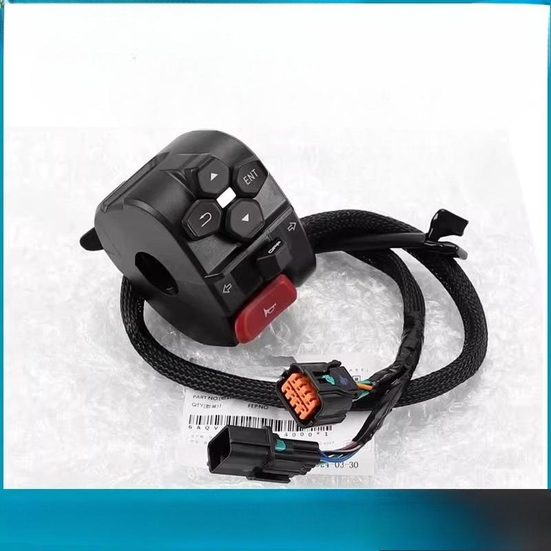Для CFMOTO 450NK CF450NK CF400-7 CF MOTO NK450 400-7 Мотоциклетные запчасти Правый Левый Переключатель руля Стартер Сигнал Ручка