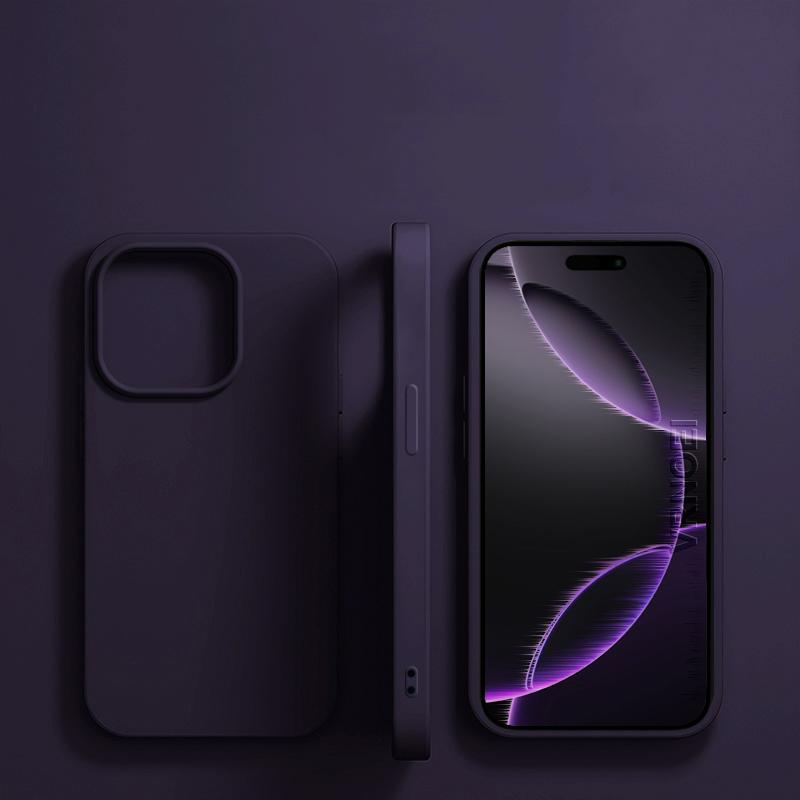 Liquid Silicone Phone Case For 11 13 12 14 15 16 Pro Max Plus 16E Cases Shockproof Protective Back Cover