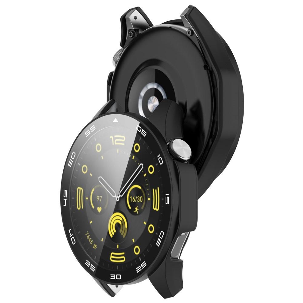 2in1 Case + Tempered Glass for Huawei Watch GT 4 46mm, Black