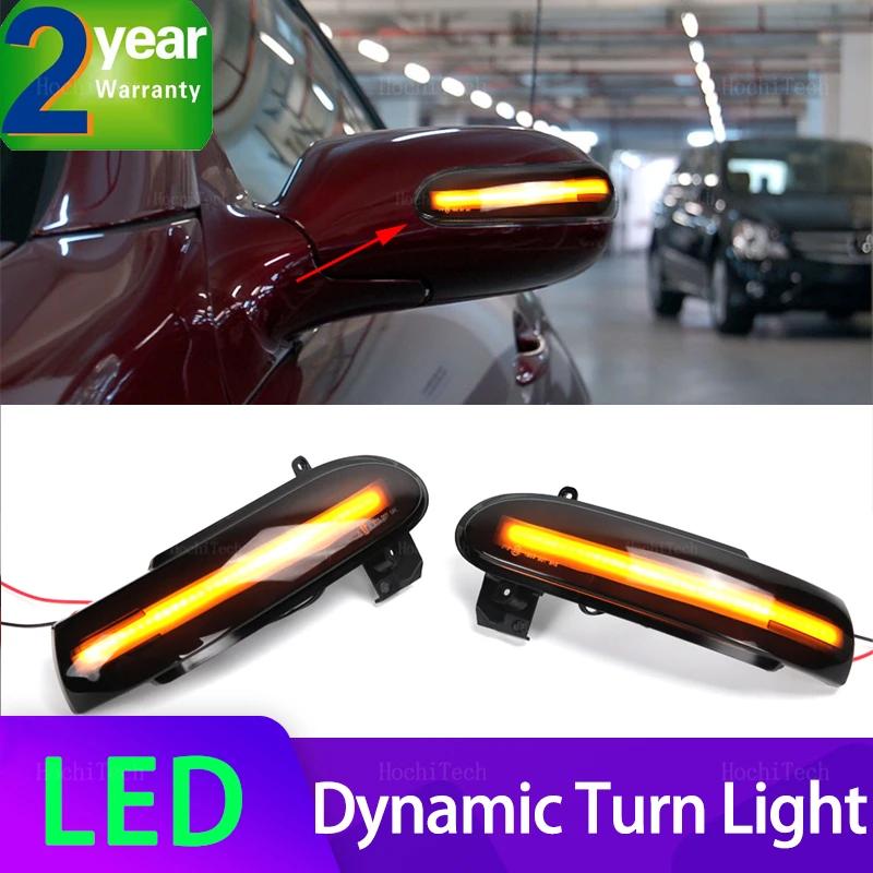 Dynamic Turn Signal LED Rearview Mirror Indicator Blinker Repeater Light for Mercedes Benz SLK SL Class R171 W171 R230 W230 xet2