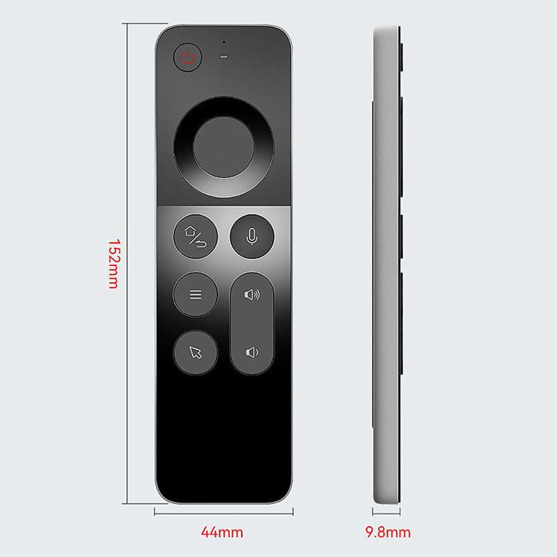 Голосовой пульт дистанционного управления Air Mouse W3 2.4G английская портативная мини беспроводная клавиатура для Android TV Box PC