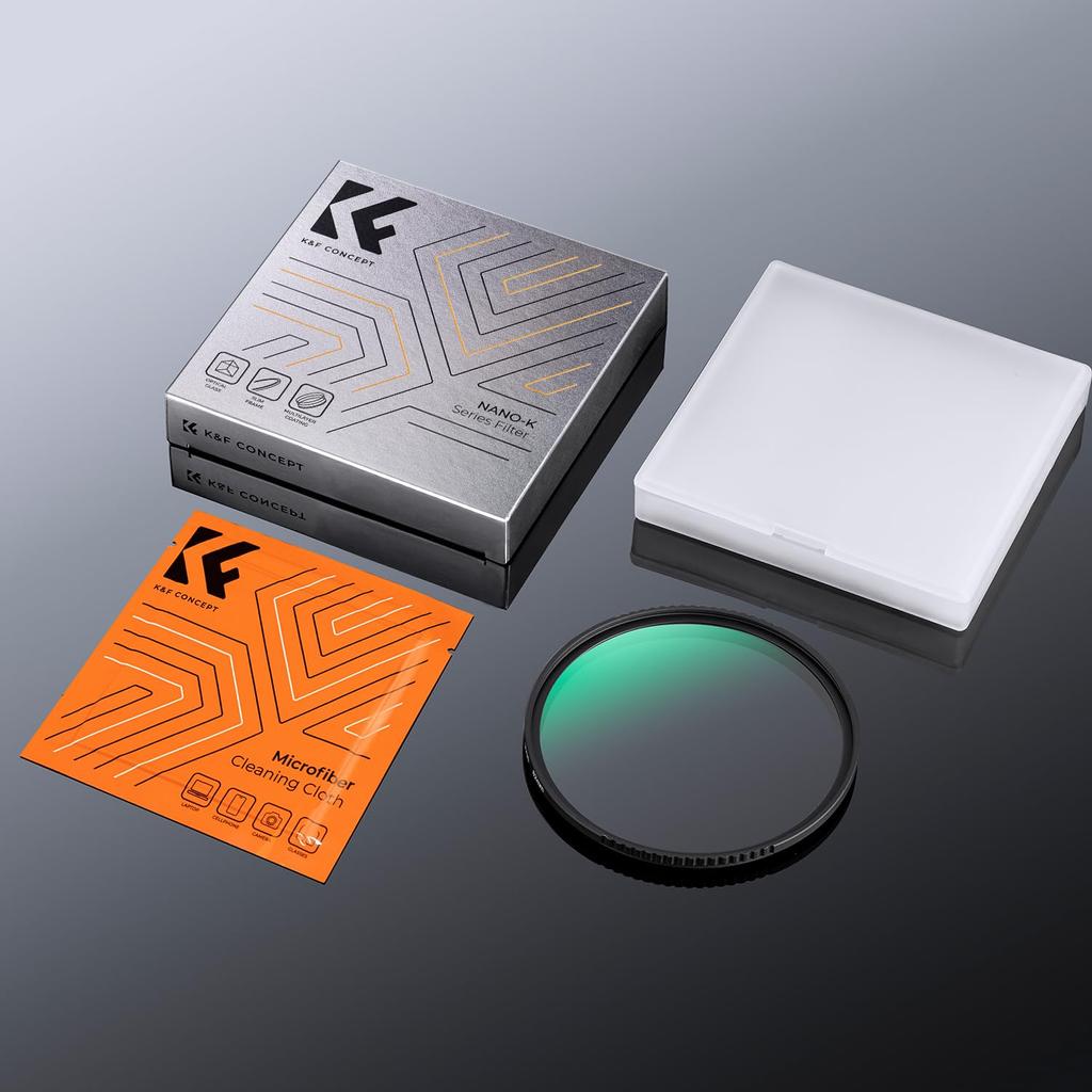 Concept 58mm Lens Protection Filter Lens Filter Protector Lens Protection AGC Optical Glass Thin Frame 18 Layer Coating K&F (NANO-K Series)